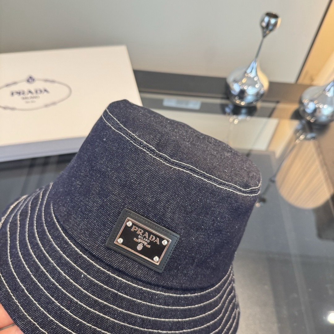 P普拉达新款渔夫帽，春秋款头围57cm