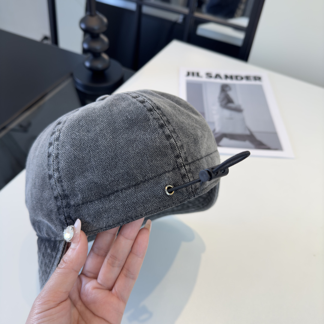 P克罗心新款遮阳鸭舌军帽，头围57cm