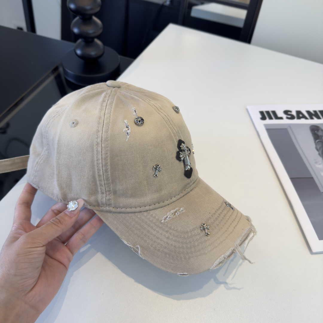 P克罗心新款遮阳鸭舌帽，头围57cm