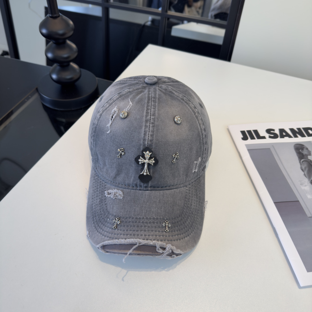 P克罗心新款遮阳鸭舌帽，头围57cm