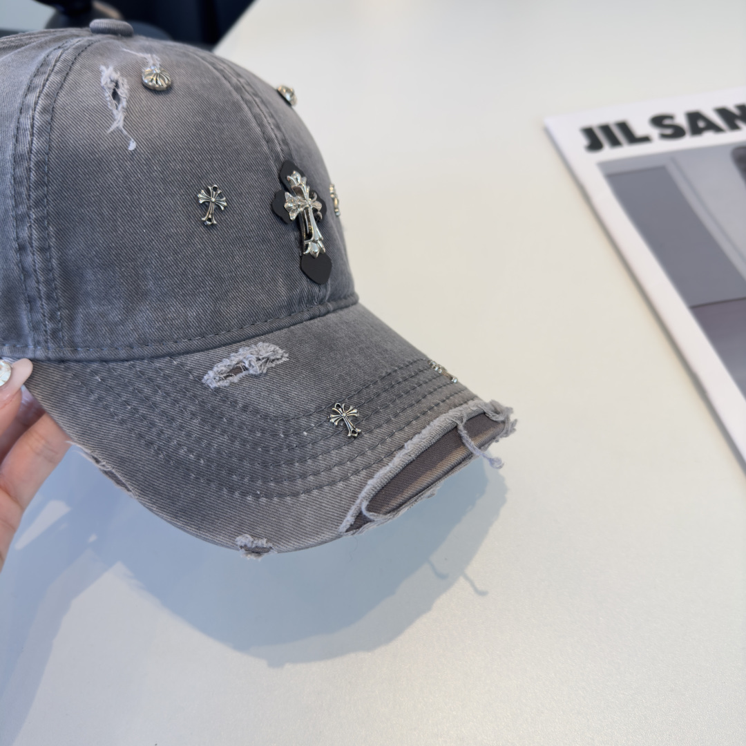 P克罗心新款遮阳鸭舌帽，头围57cm