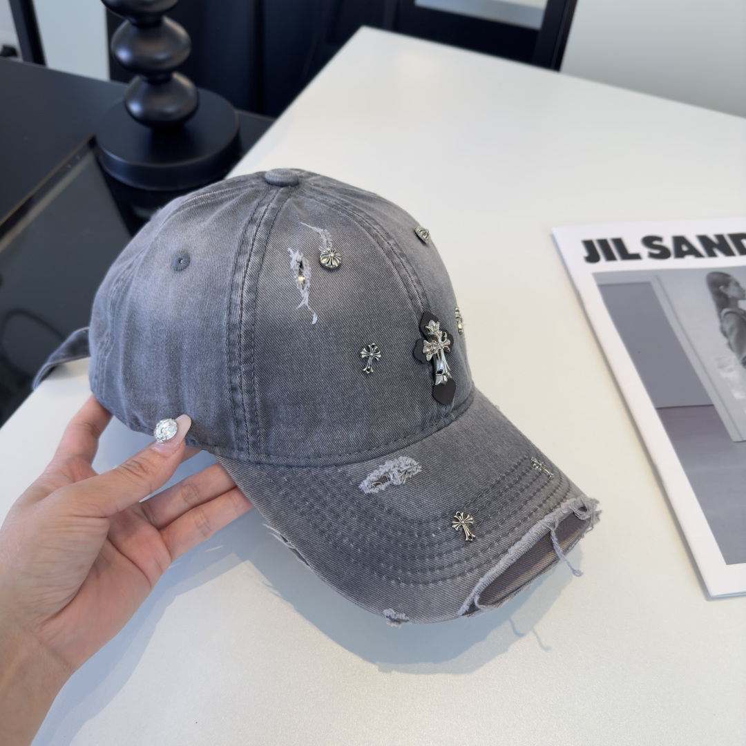 P克罗心新款遮阳鸭舌帽，头围57cm