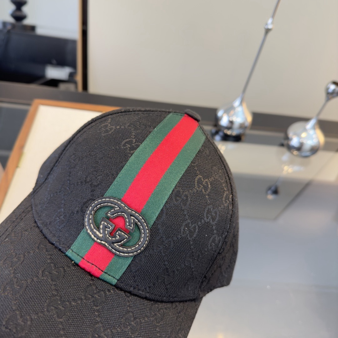 PGucci古奇新款鸭舌帽，头围57cm