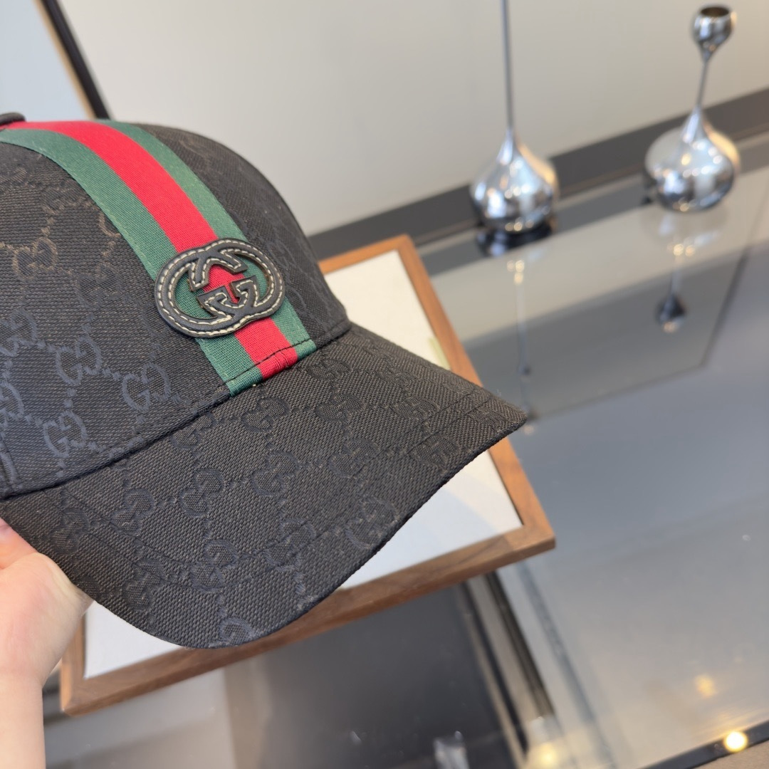 PGucci古奇新款鸭舌帽，头围57cm