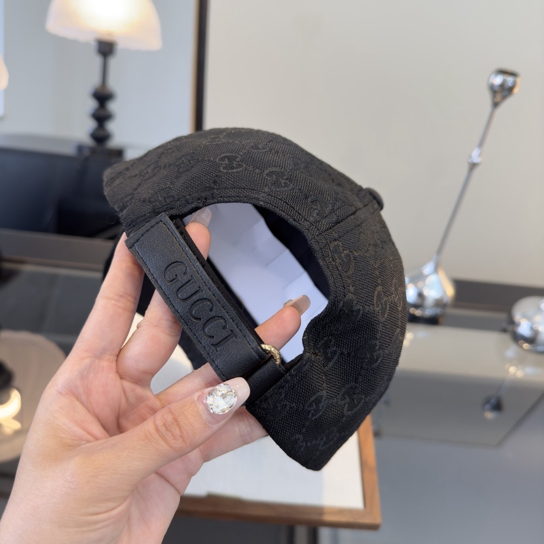 PGucci古奇新款鸭舌帽，头围57cm