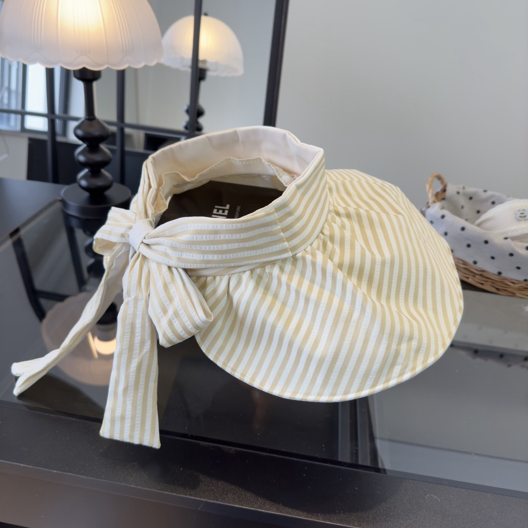 PCeline赛琳新款条纹空顶，头围57cm