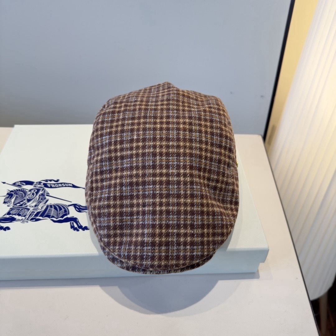 Burberry 巴宝莉新款鸭舌前进帽，头围58cm