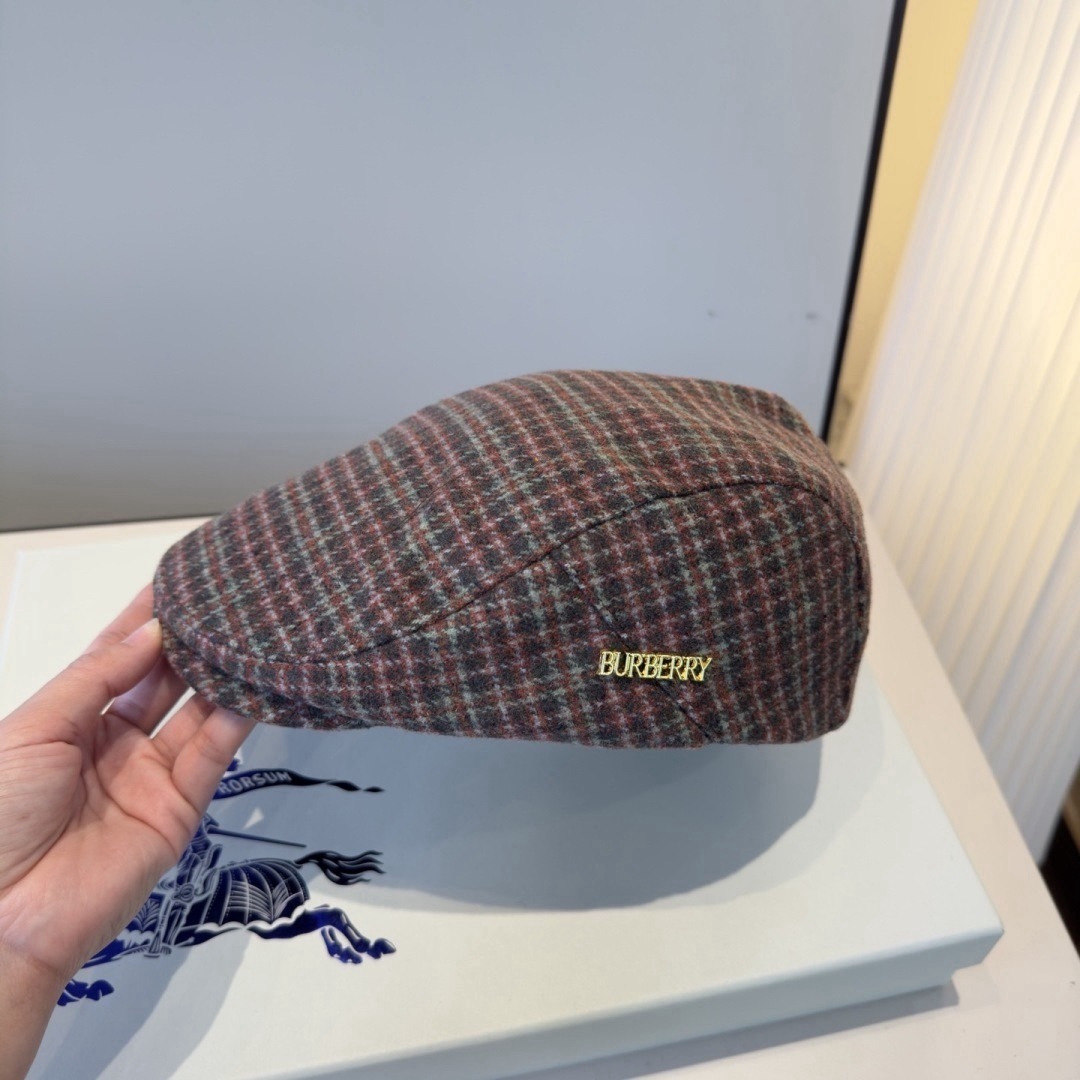 Burberry 巴宝莉新款鸭舌前进帽，头围58cm