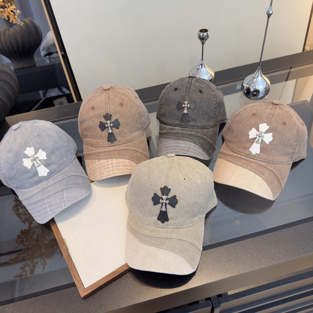 P克罗心新款鸭舌帽，时尚百搭，头围57cm