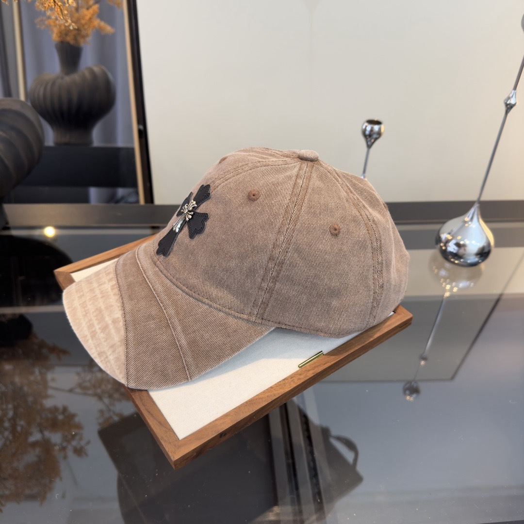 P克罗心新款鸭舌帽，时尚百搭，头围57cm