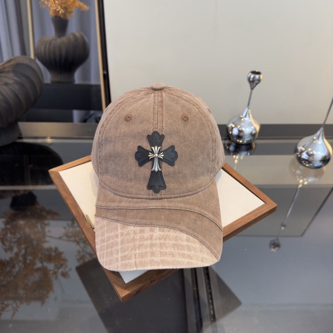 P克罗心新款鸭舌帽，时尚百搭，头围57cm