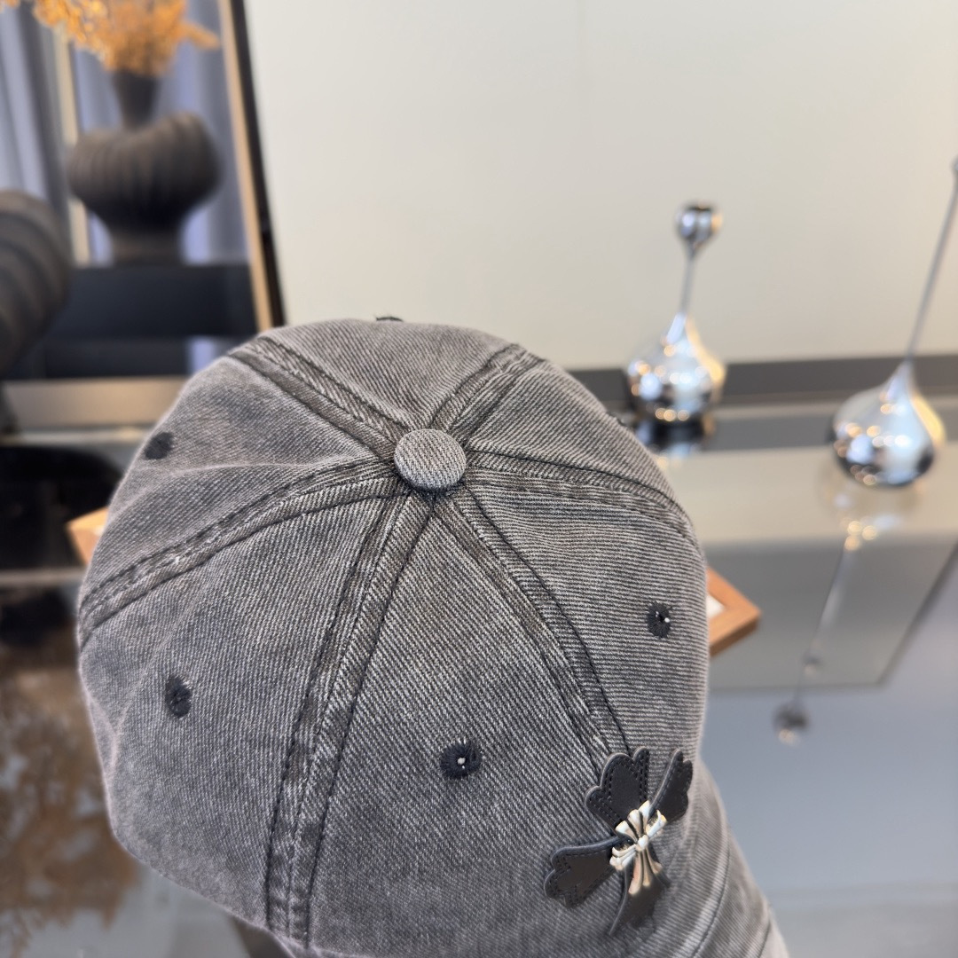 P克罗心新款鸭舌帽，时尚百搭，头围57cm