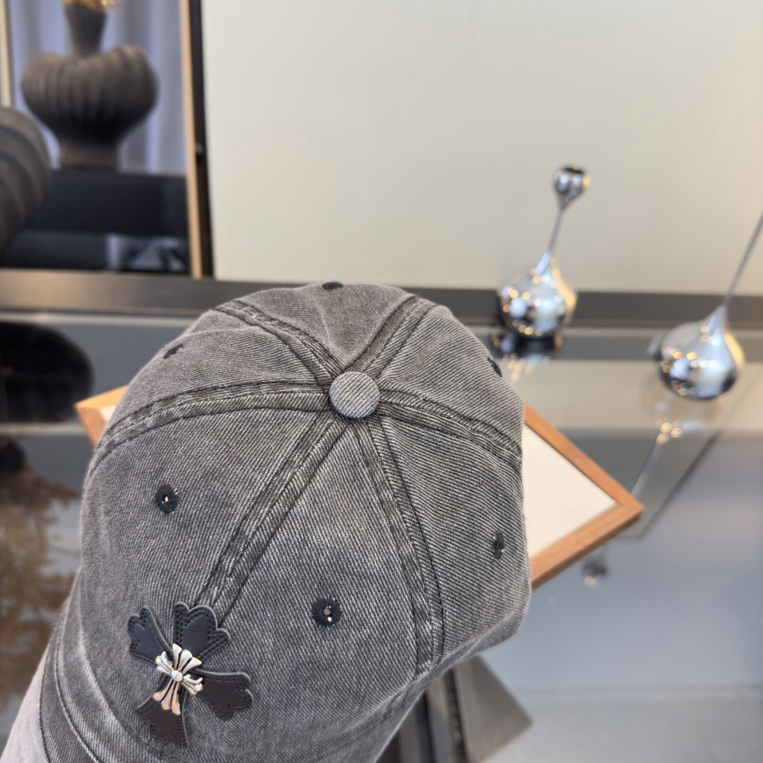 P克罗心新款鸭舌帽，时尚百搭，头围57cm