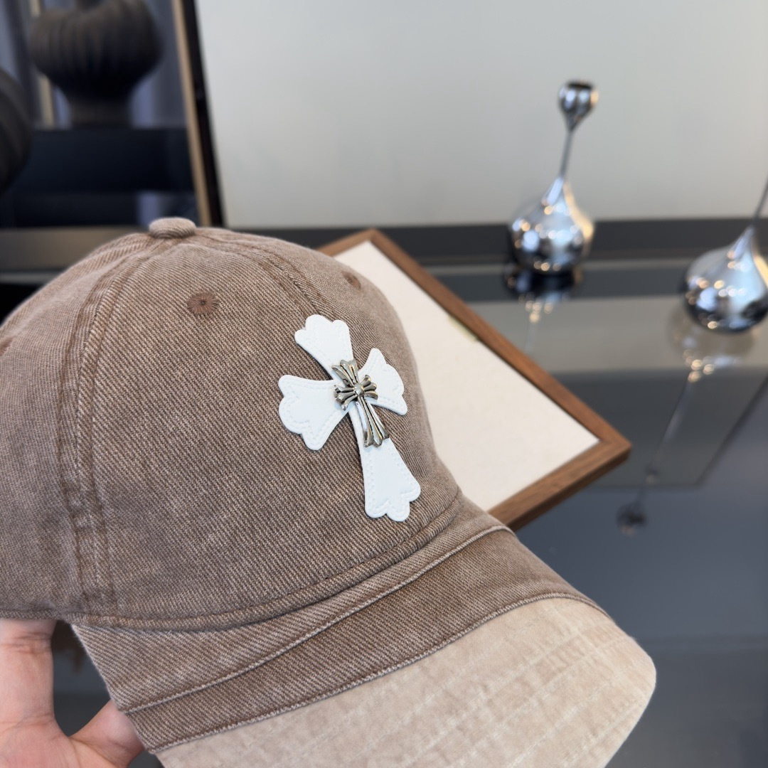 P克罗心新款鸭舌帽，时尚百搭，头围57cm