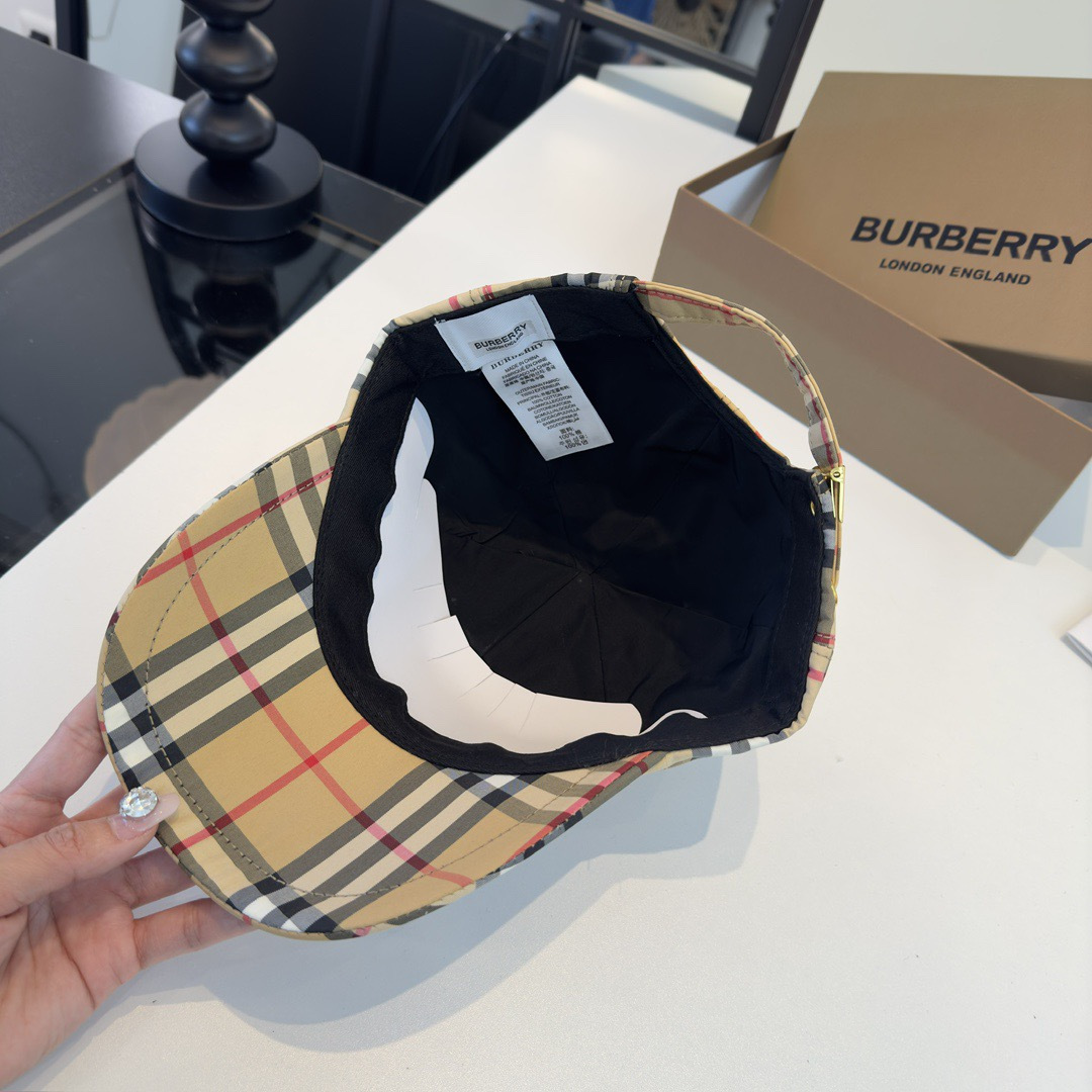 P巴宝莉新款遮阳鸭舌帽，高级定制