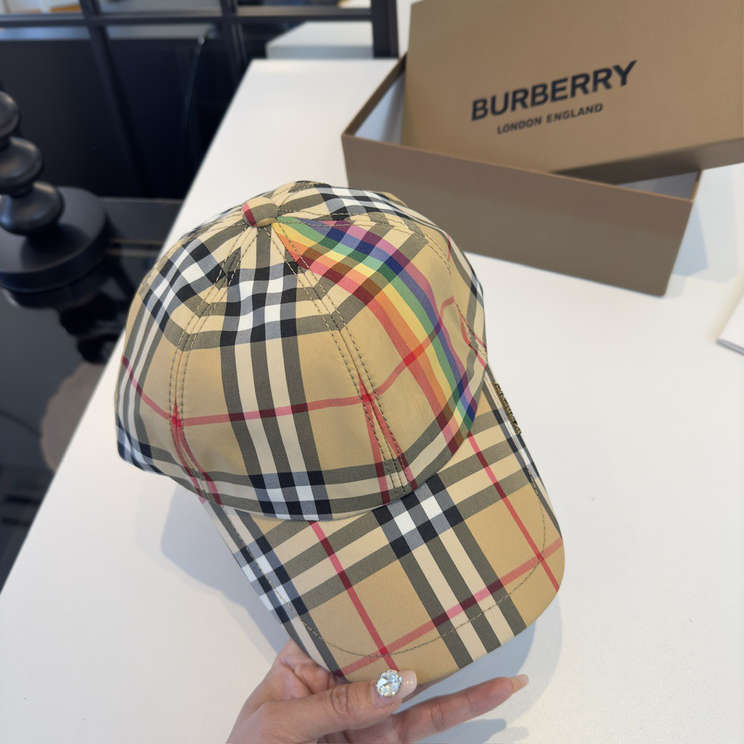 P巴宝莉新款遮阳鸭舌帽，高级定制