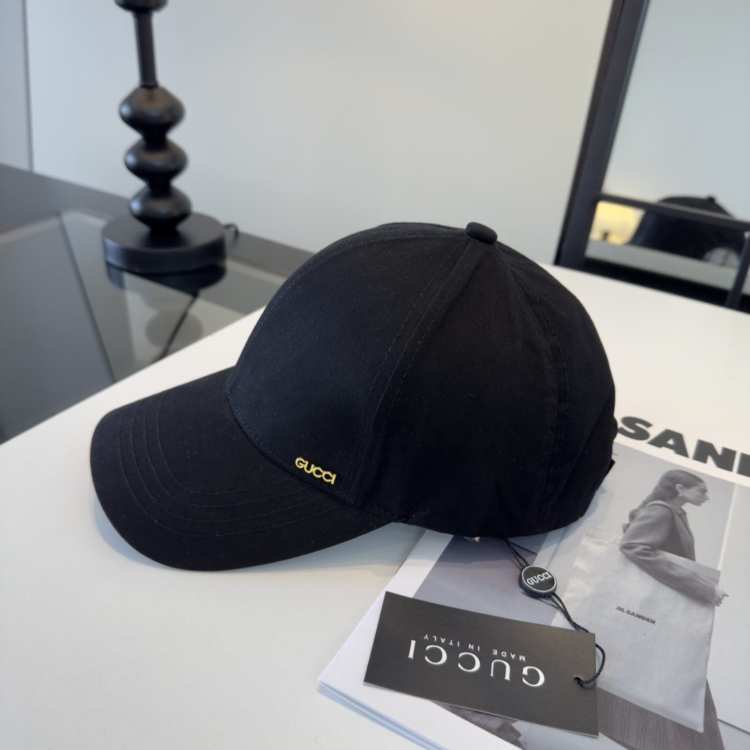 PGucci古奇新款遮阳鸭舌帽，头围57cm