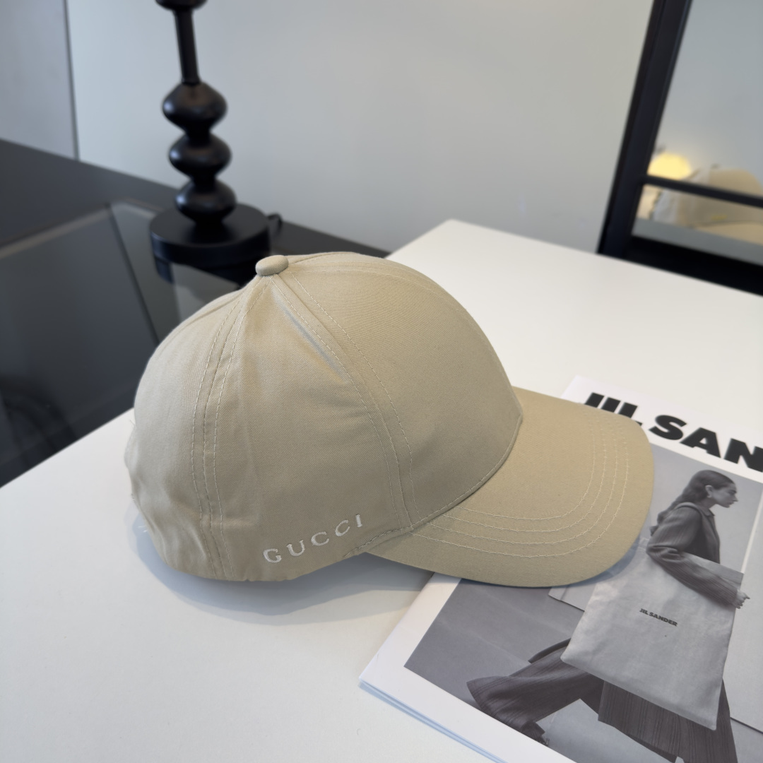 PGucci古奇新款遮阳鸭舌帽，头围57cm