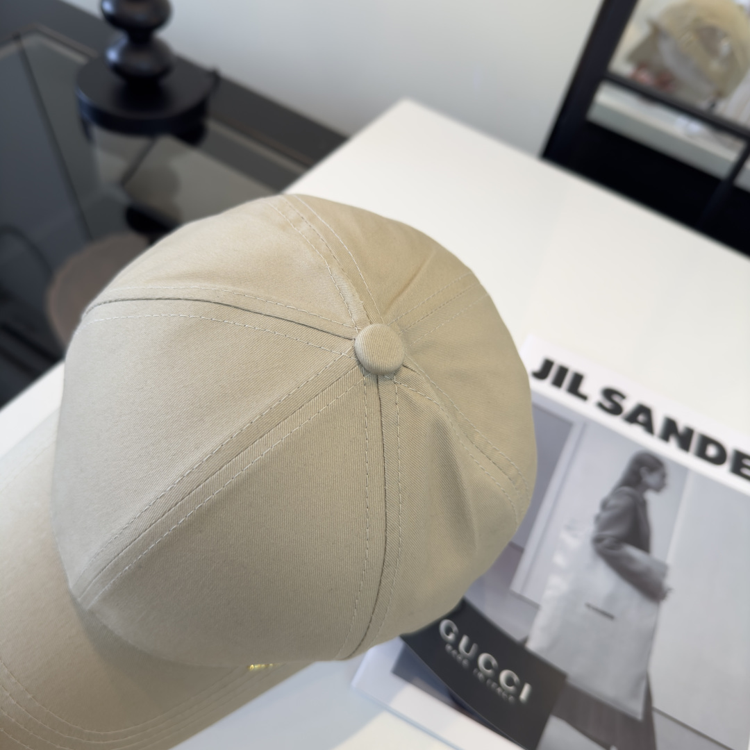 PGucci古奇新款遮阳鸭舌帽，头围57cm