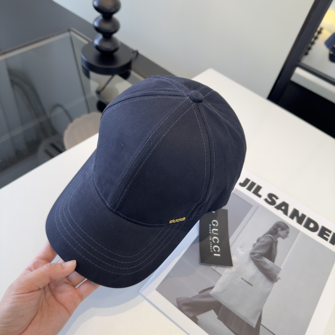 PGucci古奇新款遮阳鸭舌帽，头围57cm