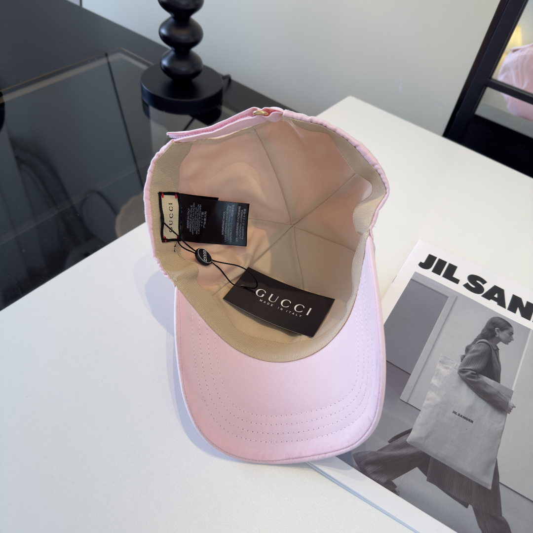 PGucci古奇新款遮阳鸭舌帽，头围57cm