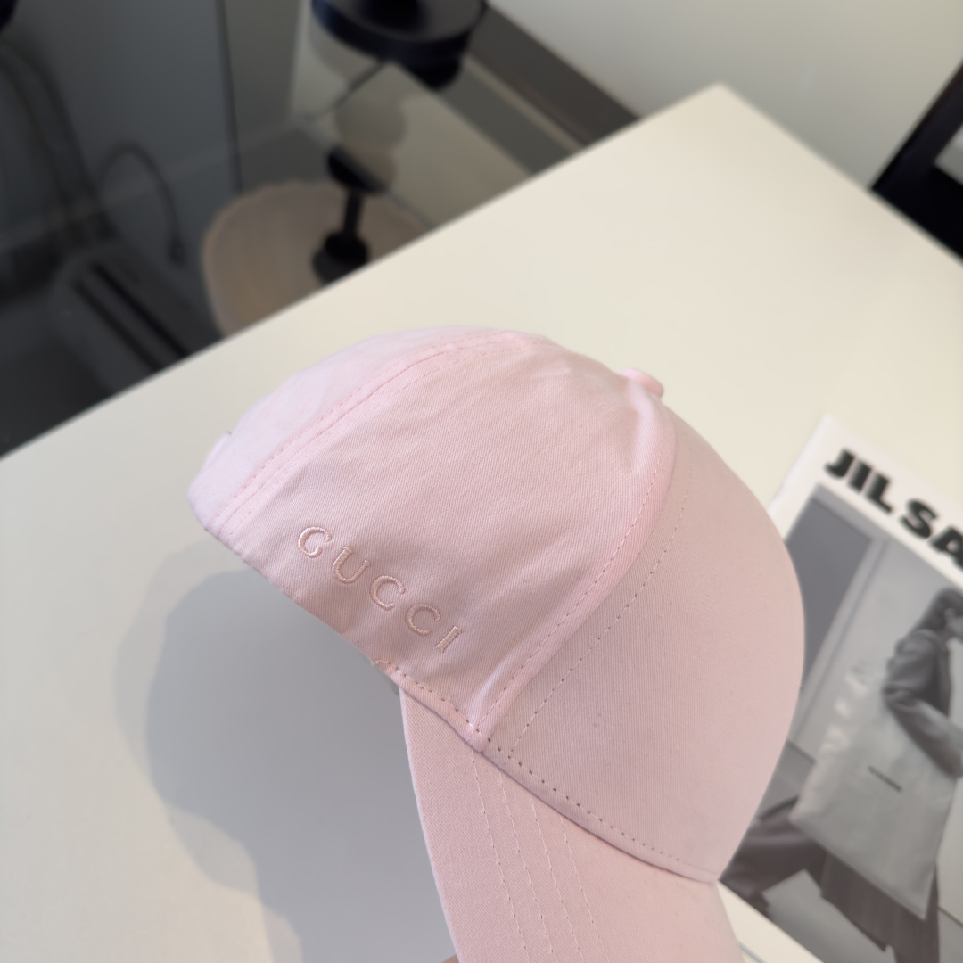 PGucci古奇新款遮阳鸭舌帽，头围57cm