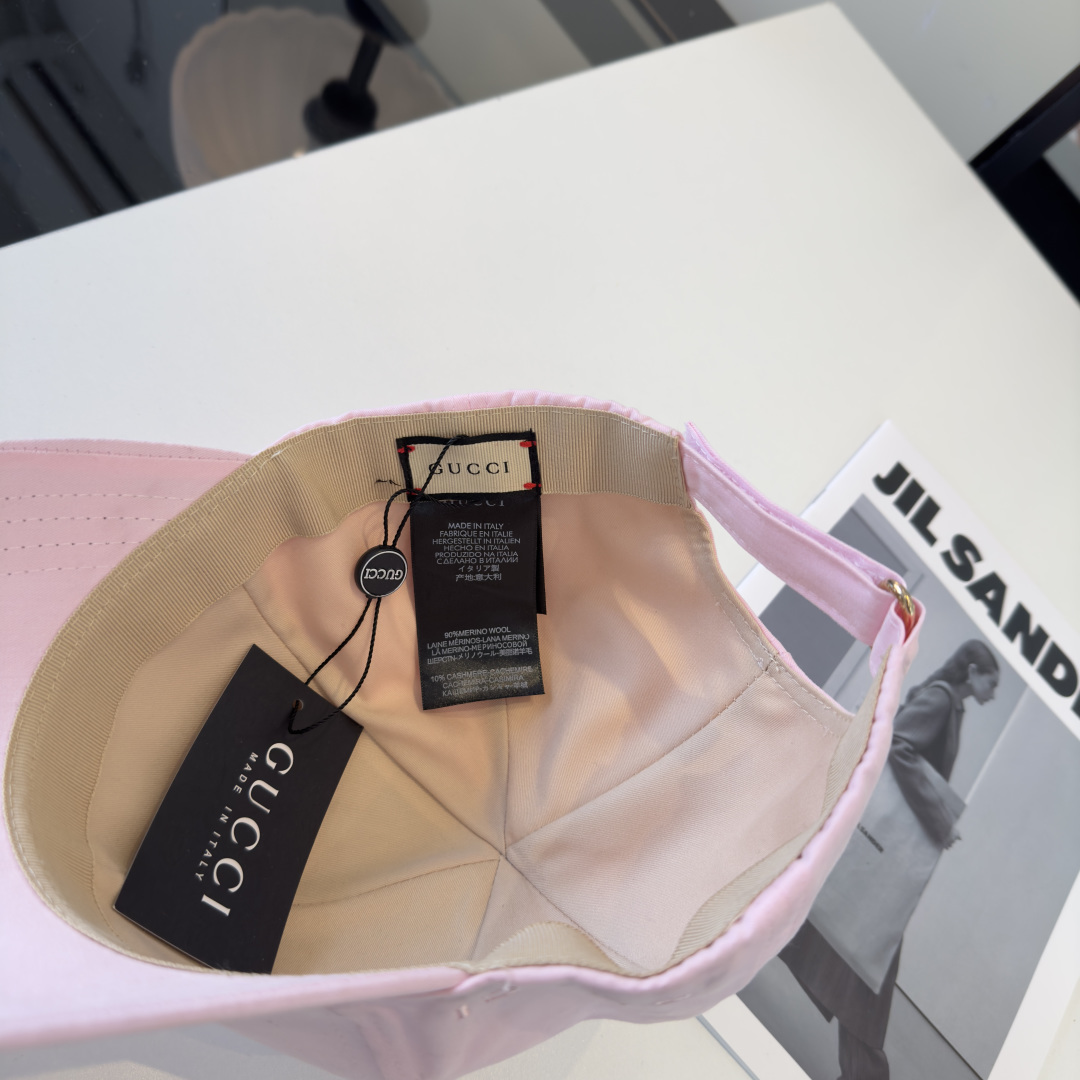 PGucci古奇新款遮阳鸭舌帽，头围57cm