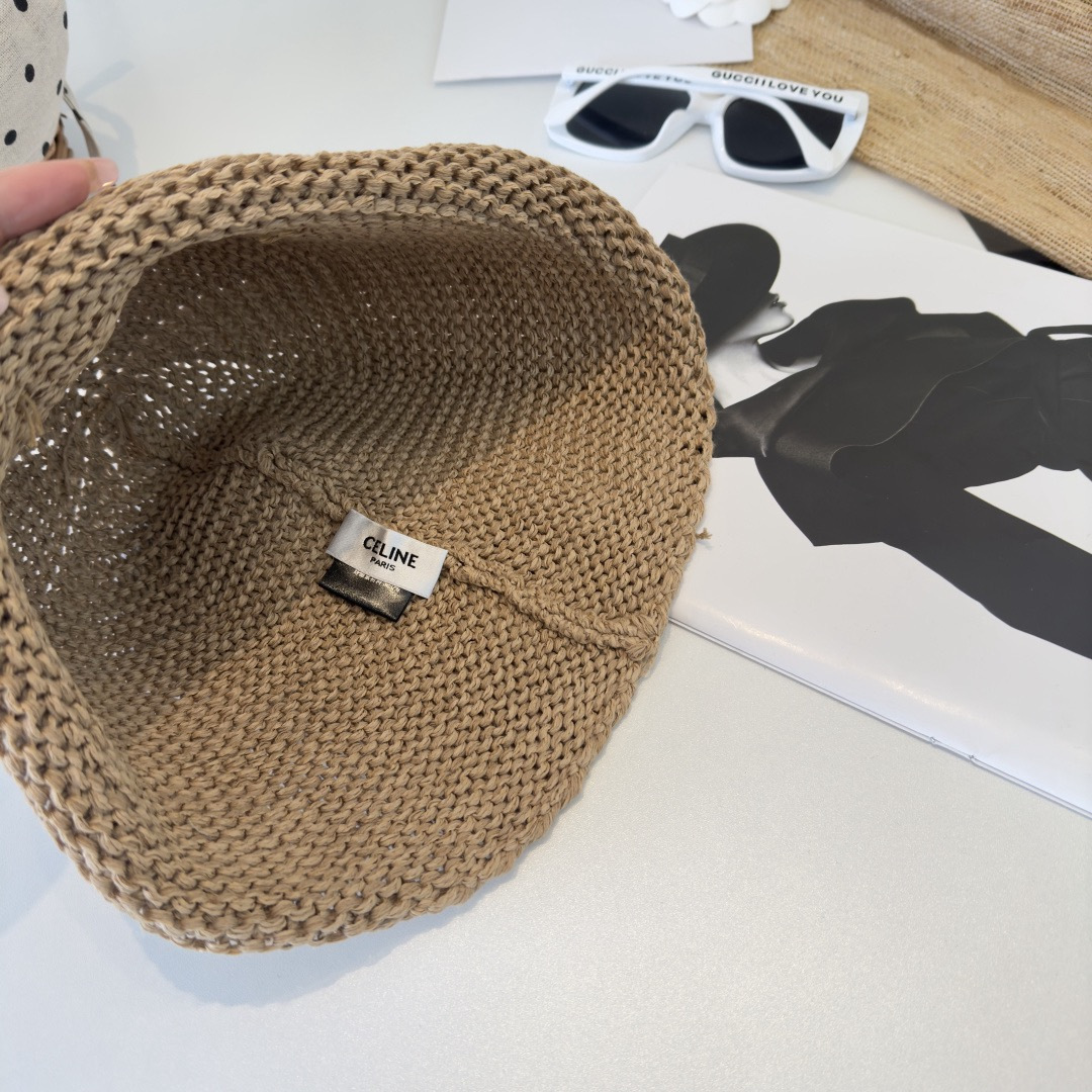 PCeline赛琳新款针织渔夫帽，夏季百搭！