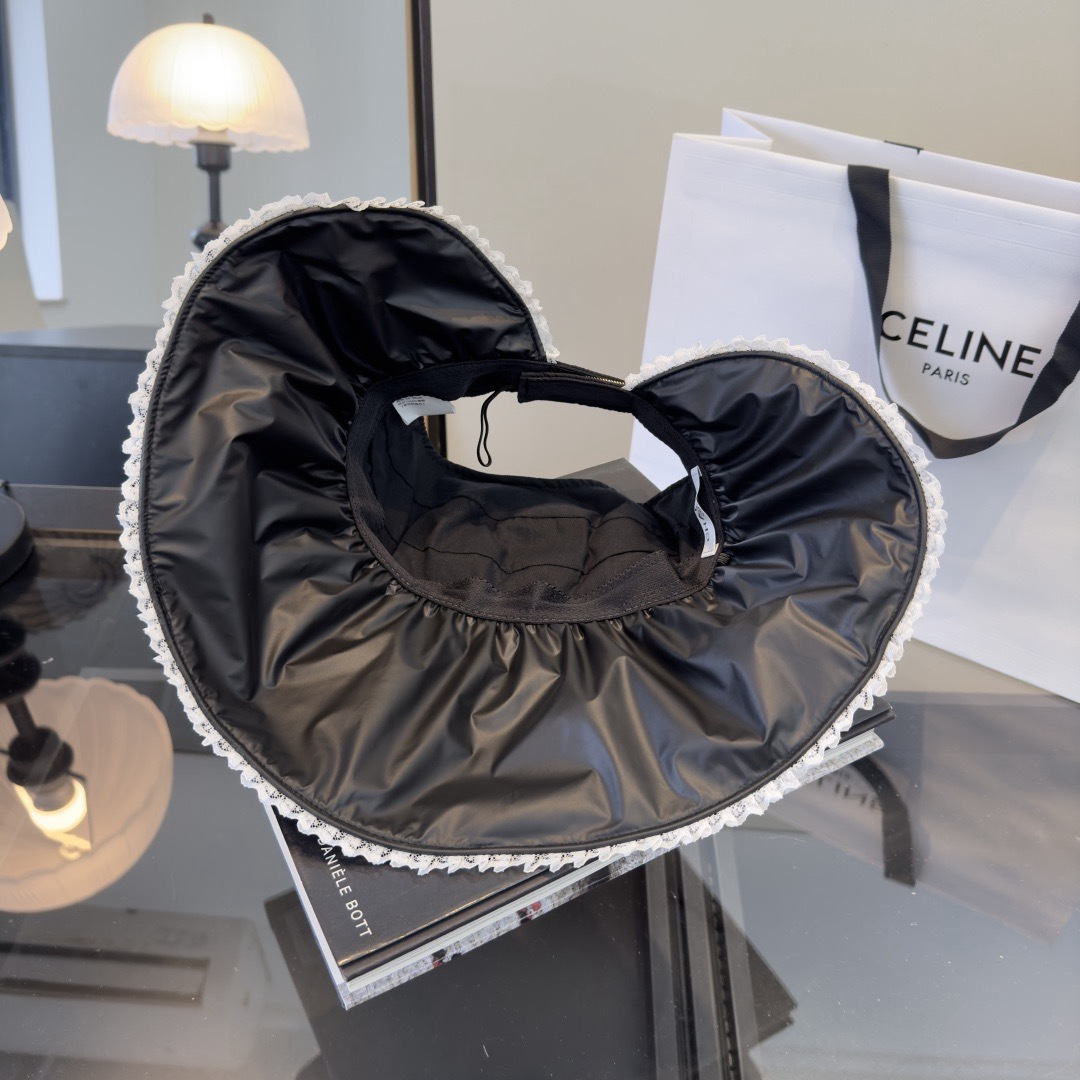 PChanel香奈儿空顶遮阳渔夫帽，简约百搭，头围57cm