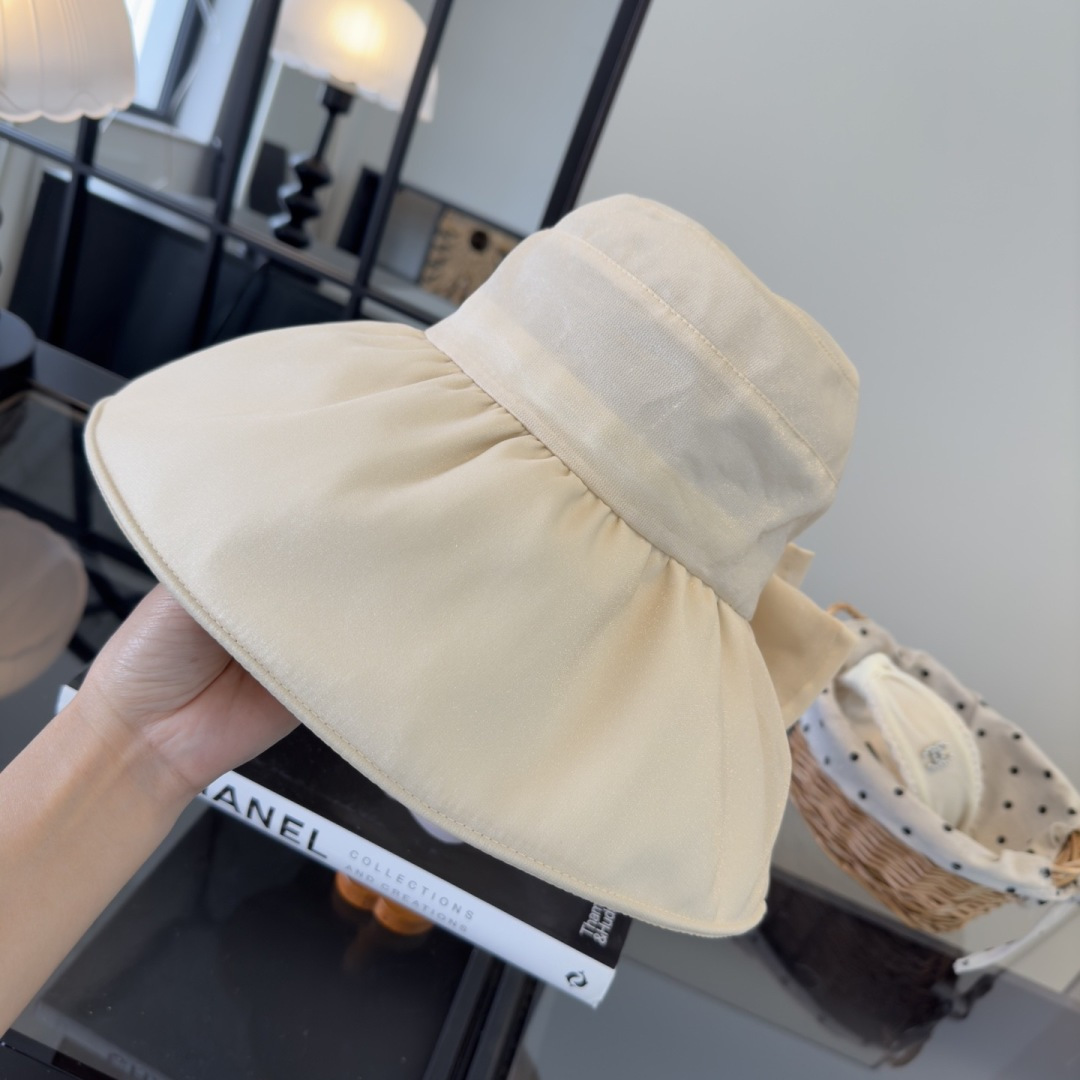 P华伦天奴新款蝴蝶结渔夫帽，高端定制，头围57cm