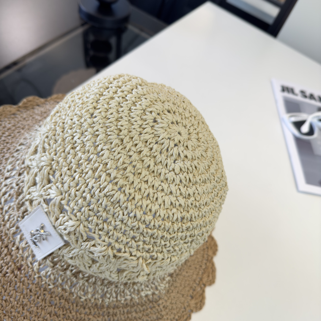 P圣罗兰新款草编渔夫帽，夏日必备！