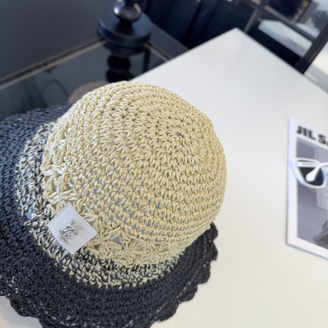 P圣罗兰新款草编渔夫帽，夏日必备！