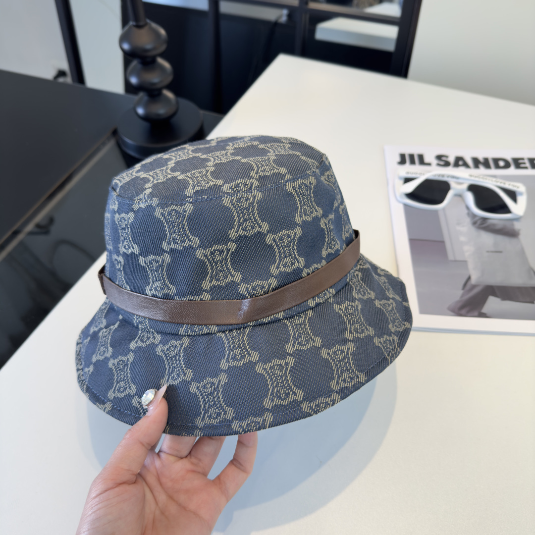 PCeline赛琳新款遮阳渔夫帽，夏日必备