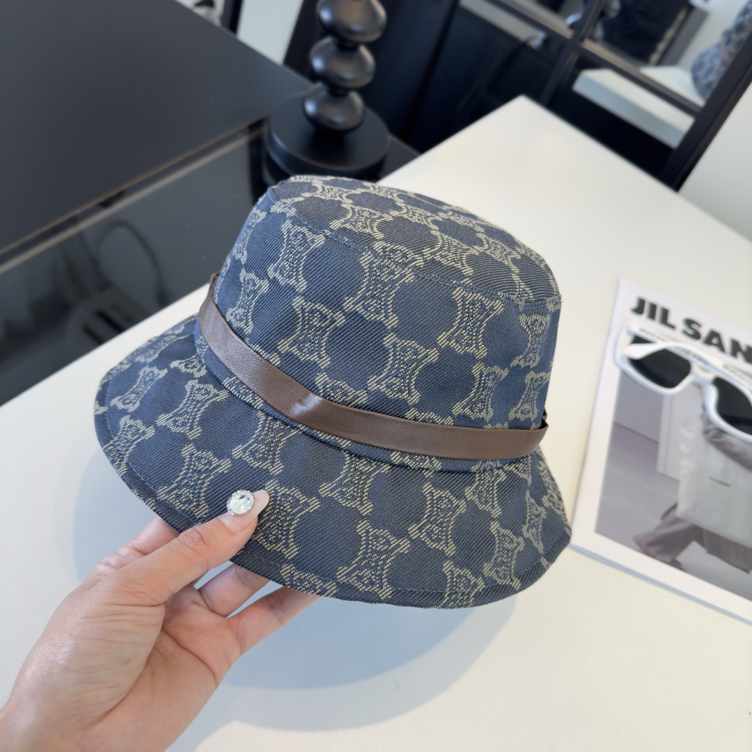 PCeline赛琳新款遮阳渔夫帽，夏日必备