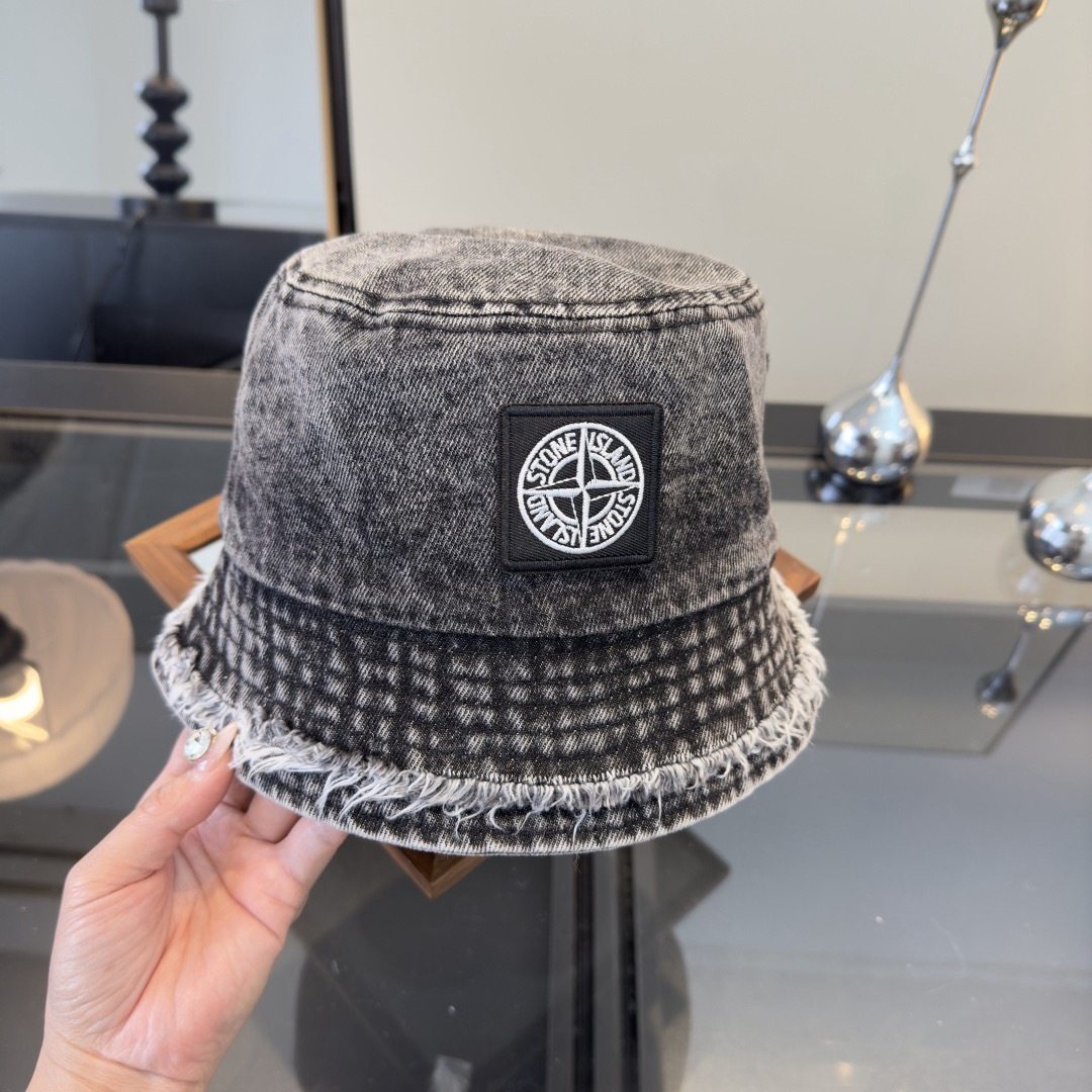 PSTONE ISLAND石头岛新款渔夫帽，经典百搭