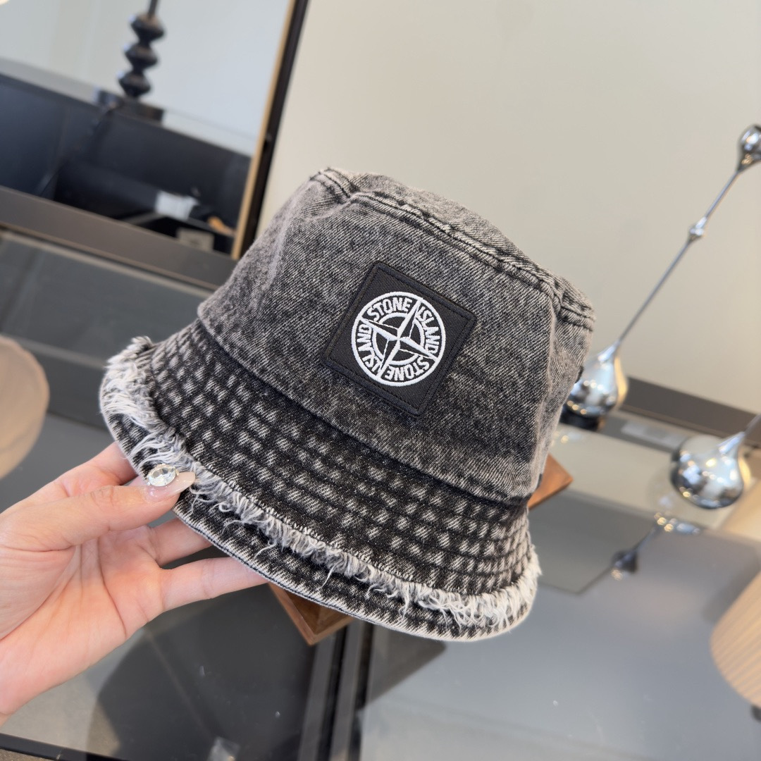 PSTONE ISLAND石头岛新款渔夫帽，经典百搭