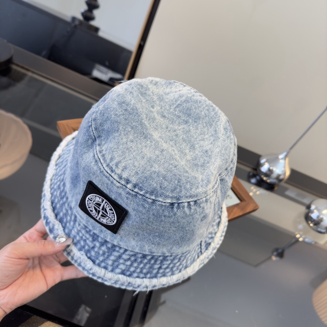 PSTONE ISLAND石头岛新款渔夫帽，经典百搭