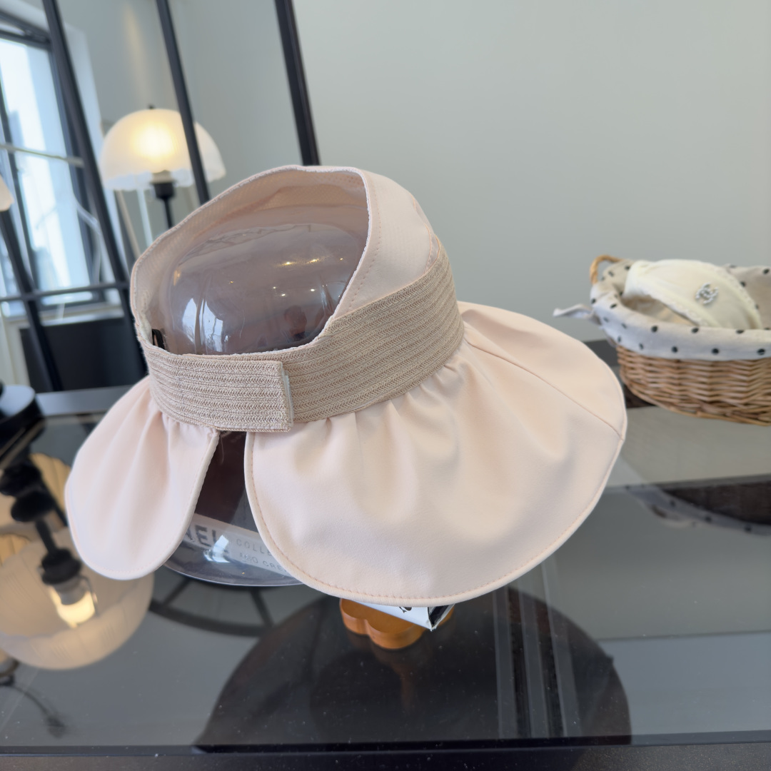 PChanel香奈儿空顶渔夫帽，加强防紫外线，可折叠高端定制，头围57cm