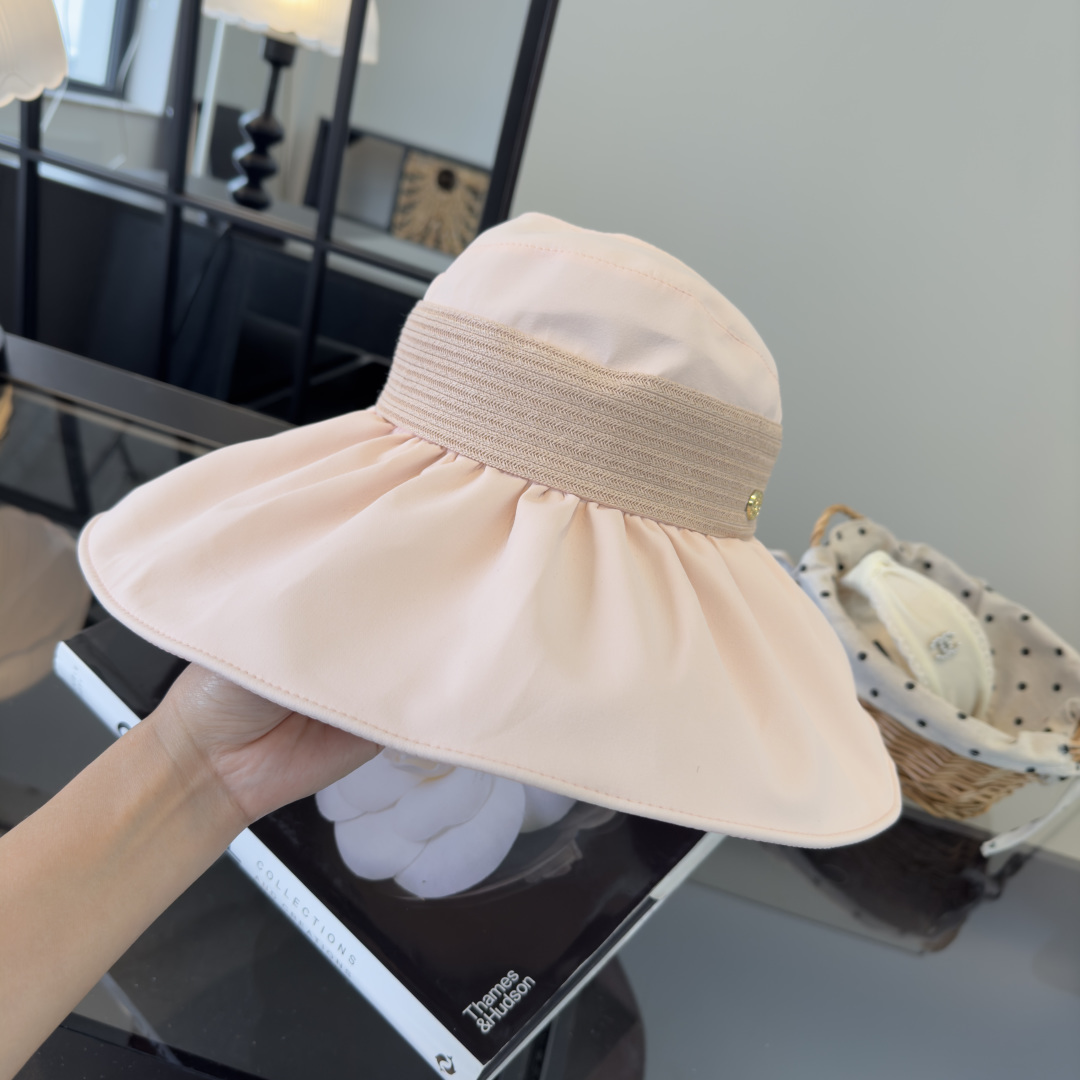 PChanel香奈儿空顶渔夫帽，加强防紫外线，可折叠高端定制，头围57cm