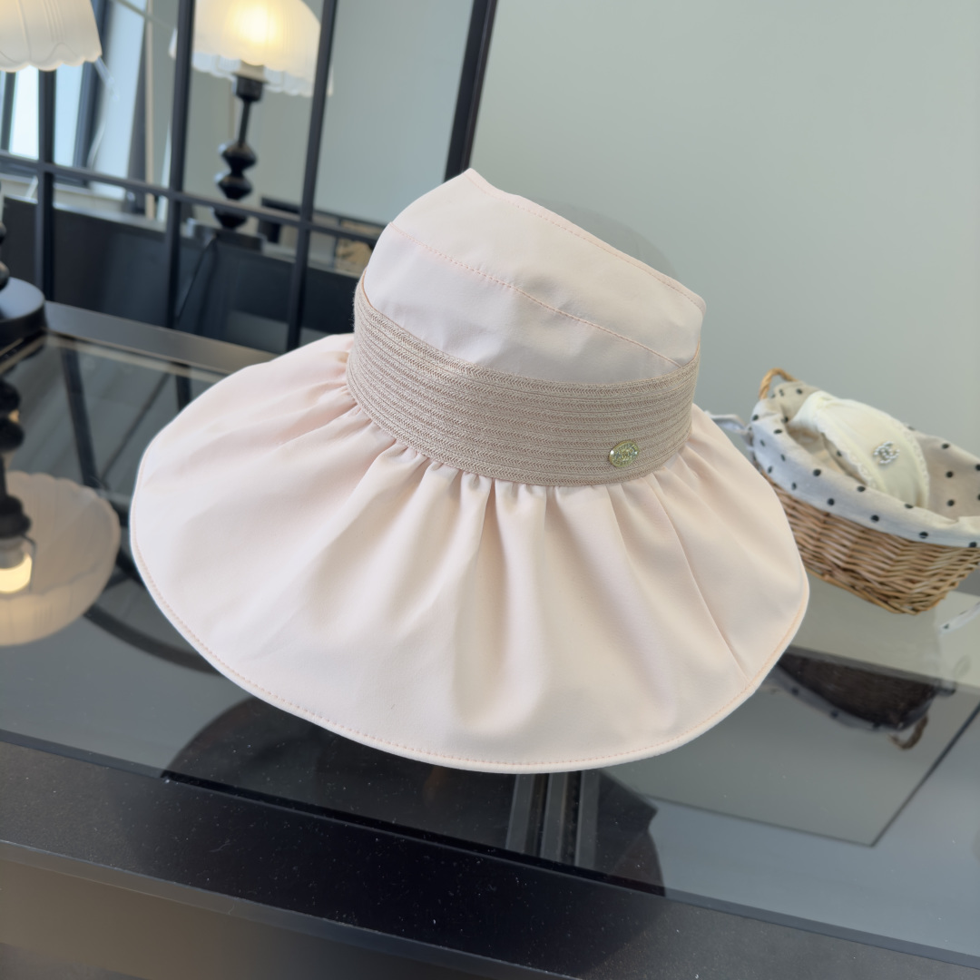 PChanel香奈儿空顶渔夫帽，加强防紫外线，可折叠高端定制，头围57cm