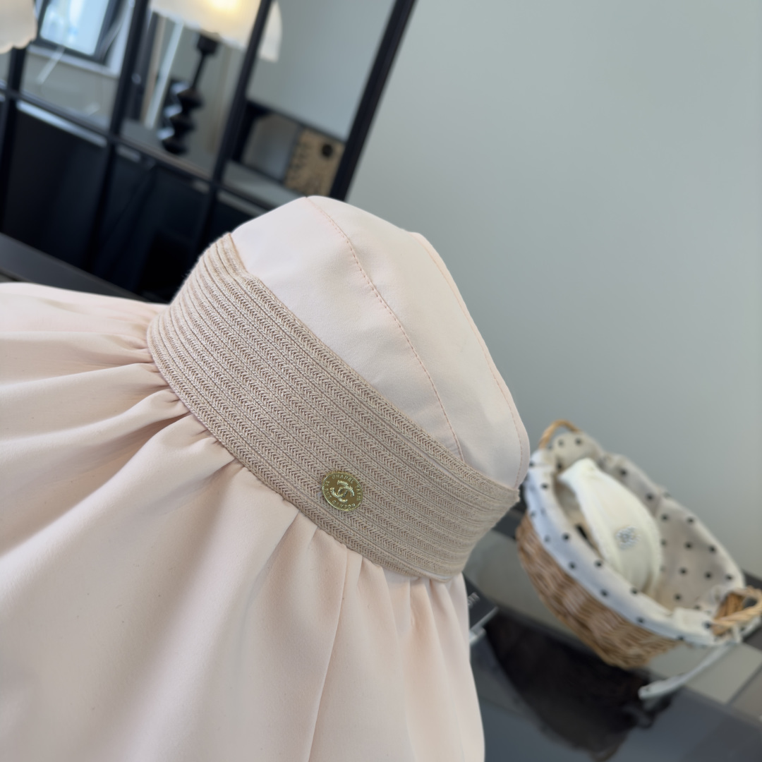 PChanel香奈儿空顶渔夫帽，加强防紫外线，可折叠高端定制，头围57cm