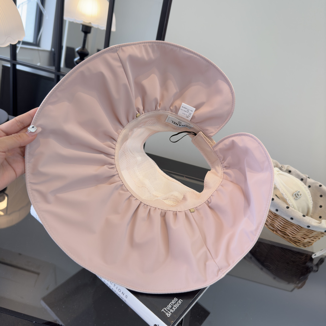 PChanel香奈儿空顶渔夫帽，加强防紫外线，可折叠高端定制，头围57cm