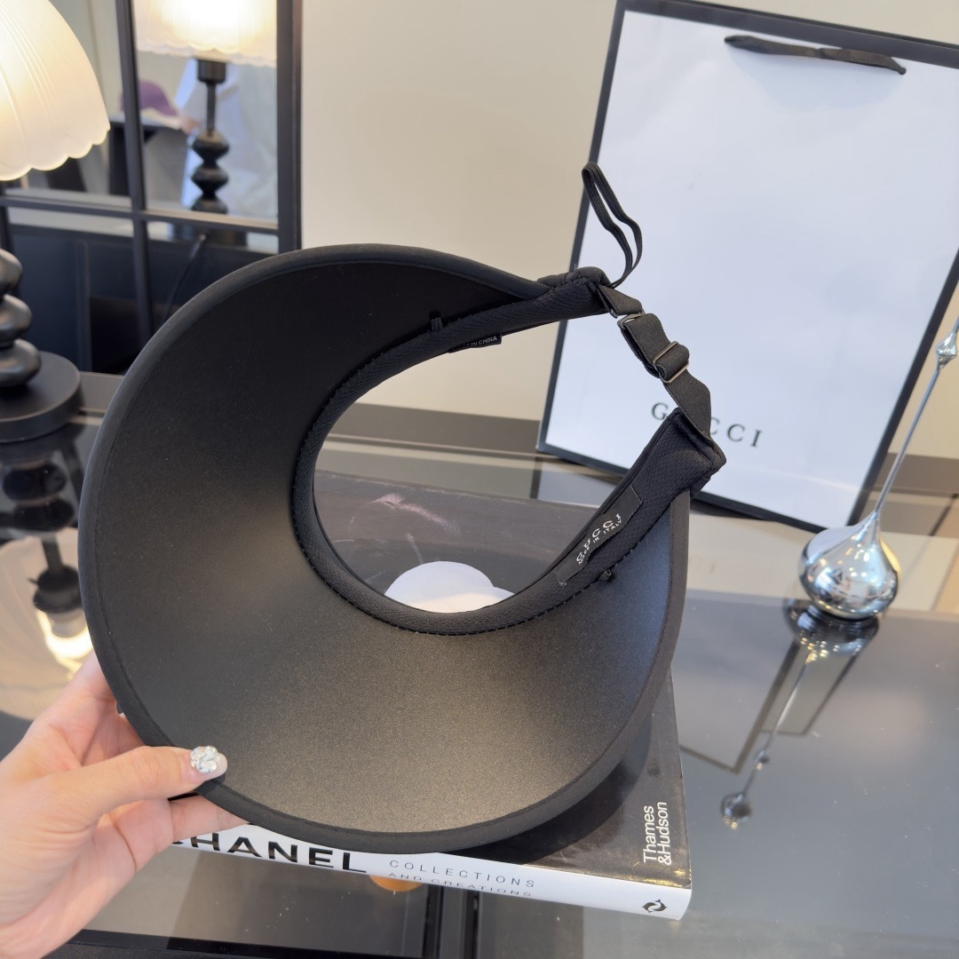 PGucci古奇新款空顶发箍遮阳帽