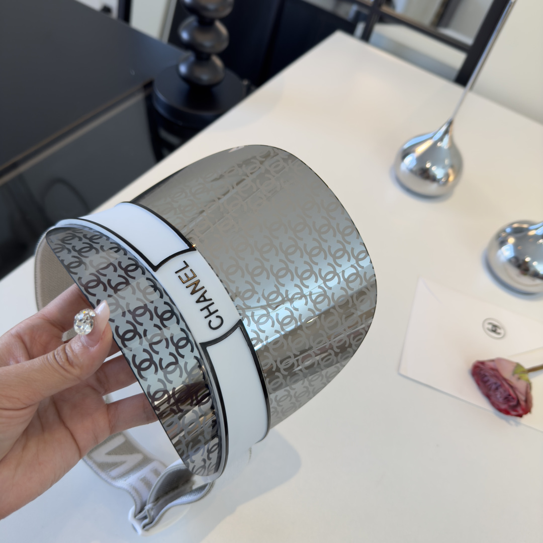 PChanel香奈儿新款空顶遮阳帽，可调节