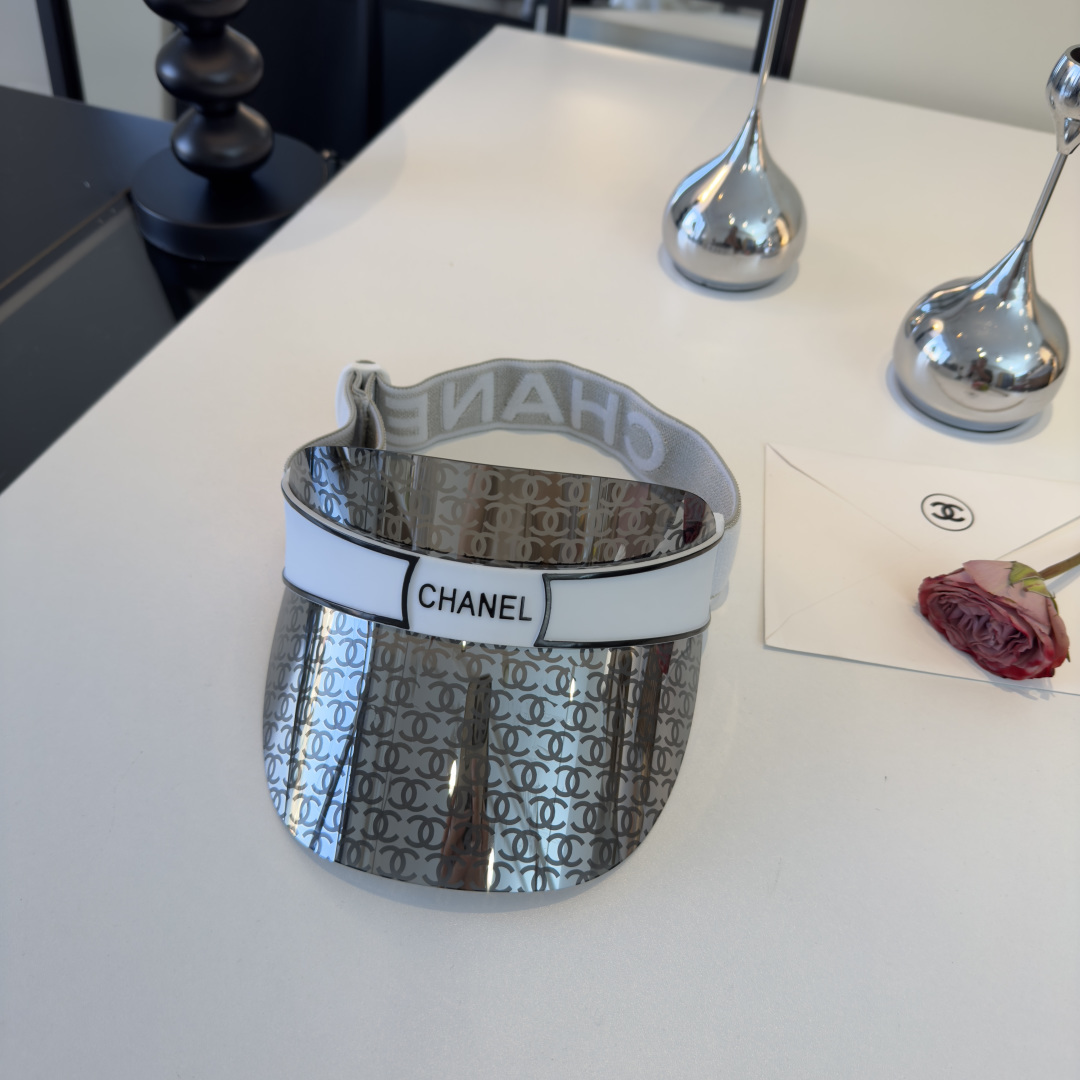 PChanel香奈儿新款空顶遮阳帽，可调节