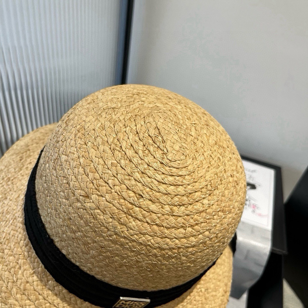 Dior Dior冬奥2025夏款礼帽，草帽，小清新 头围57cm