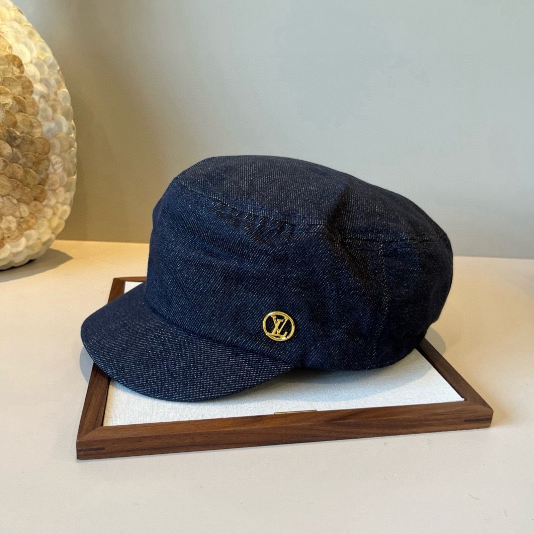 Louis Vuitton Lv新款鸭舌军帽，高级定制，头围57cm