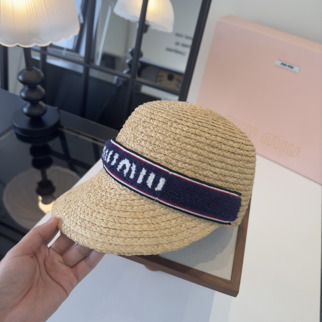 Miu Miu miumiu缪缪新款骑士帽，遮阳鸭舌帽，头围57cm