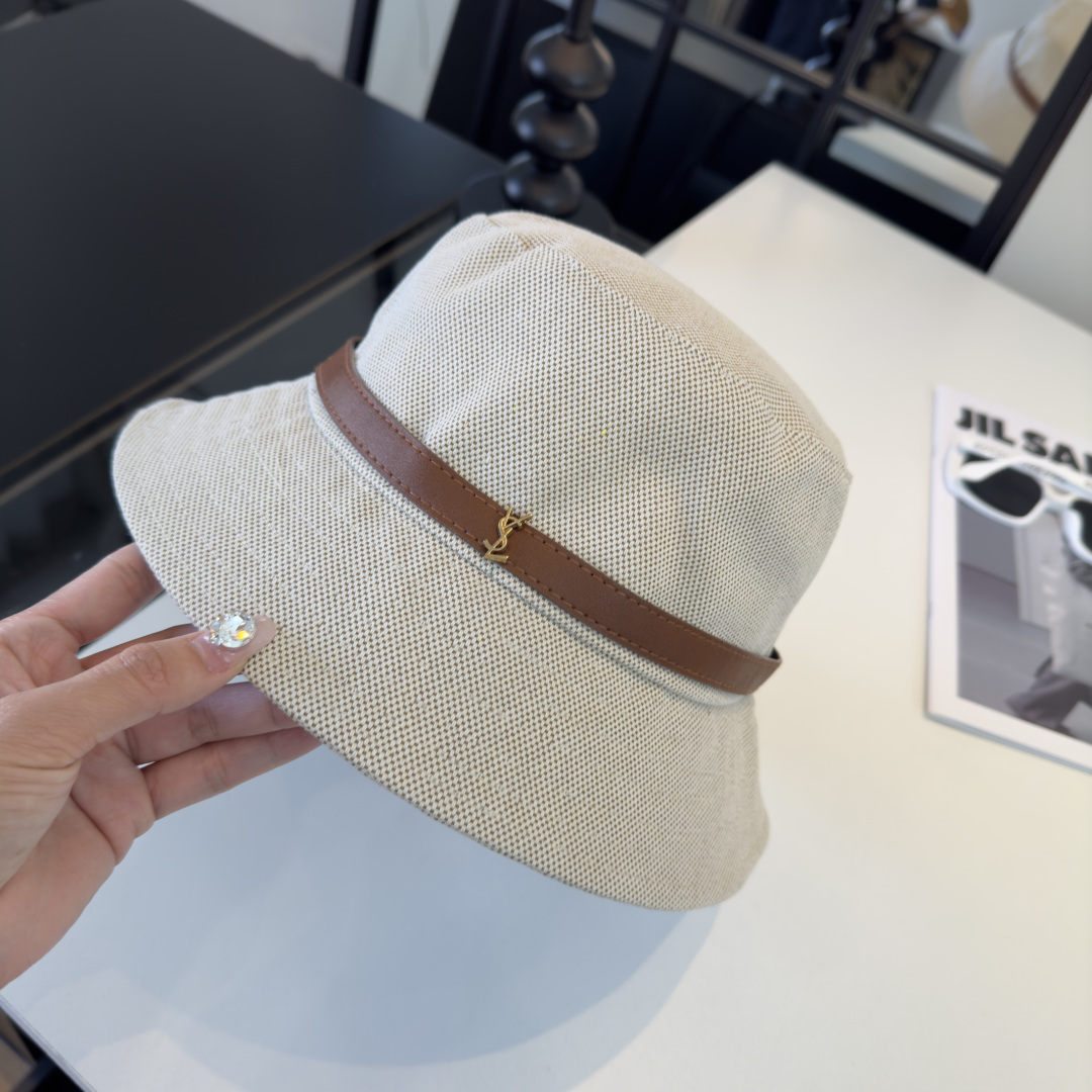 Saint Laurent 圣罗兰新款遮阳渔夫帽，遮阳帽