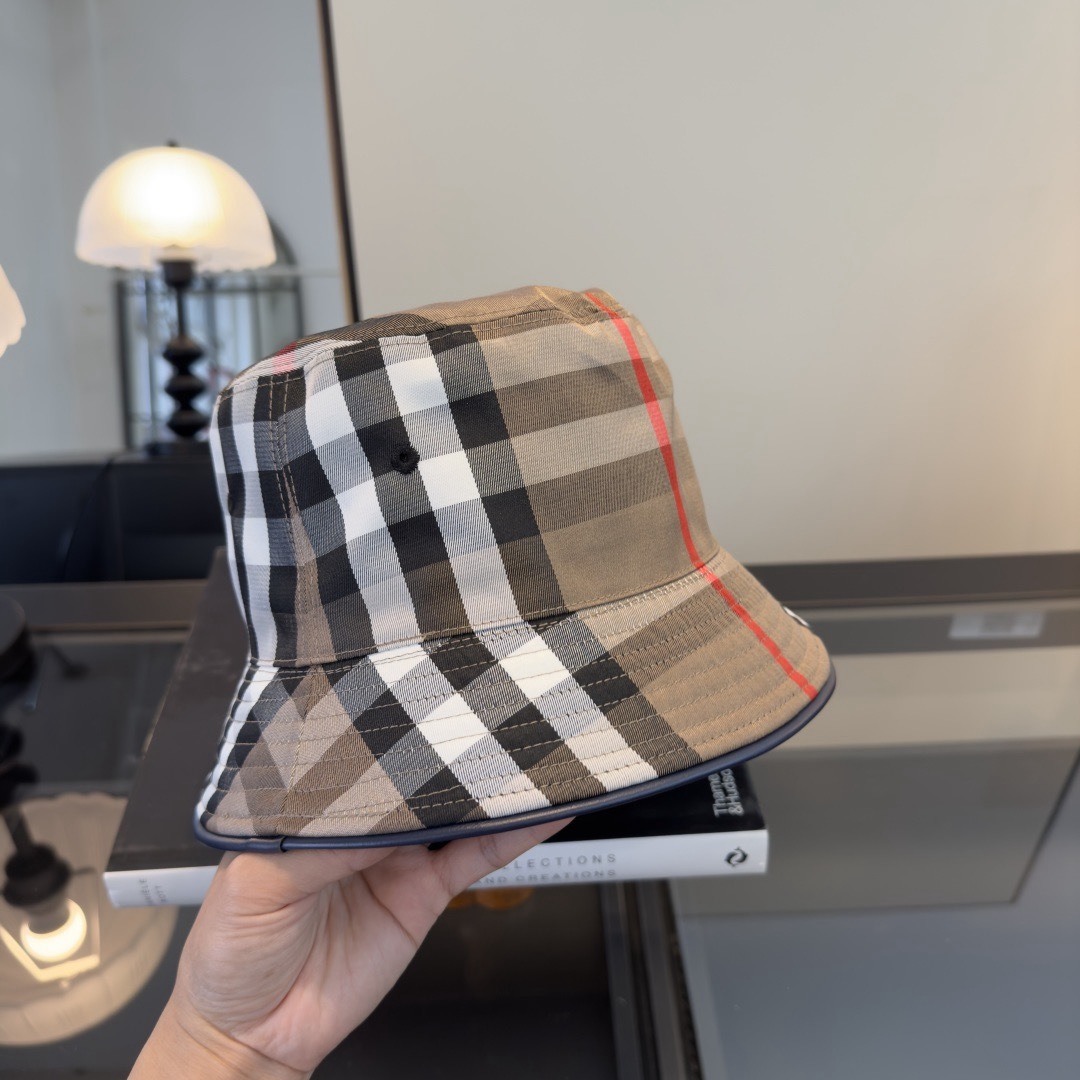 PBurberry巴宝莉原单渔夫帽，高级定制，头围57cm